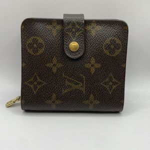 Louis Vuitton | CA0060 LV Monogram Porte Papier Etui Wallet with Chain